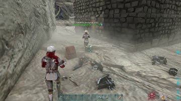 Ark Survival Official PvP Grenade Running Turrets!