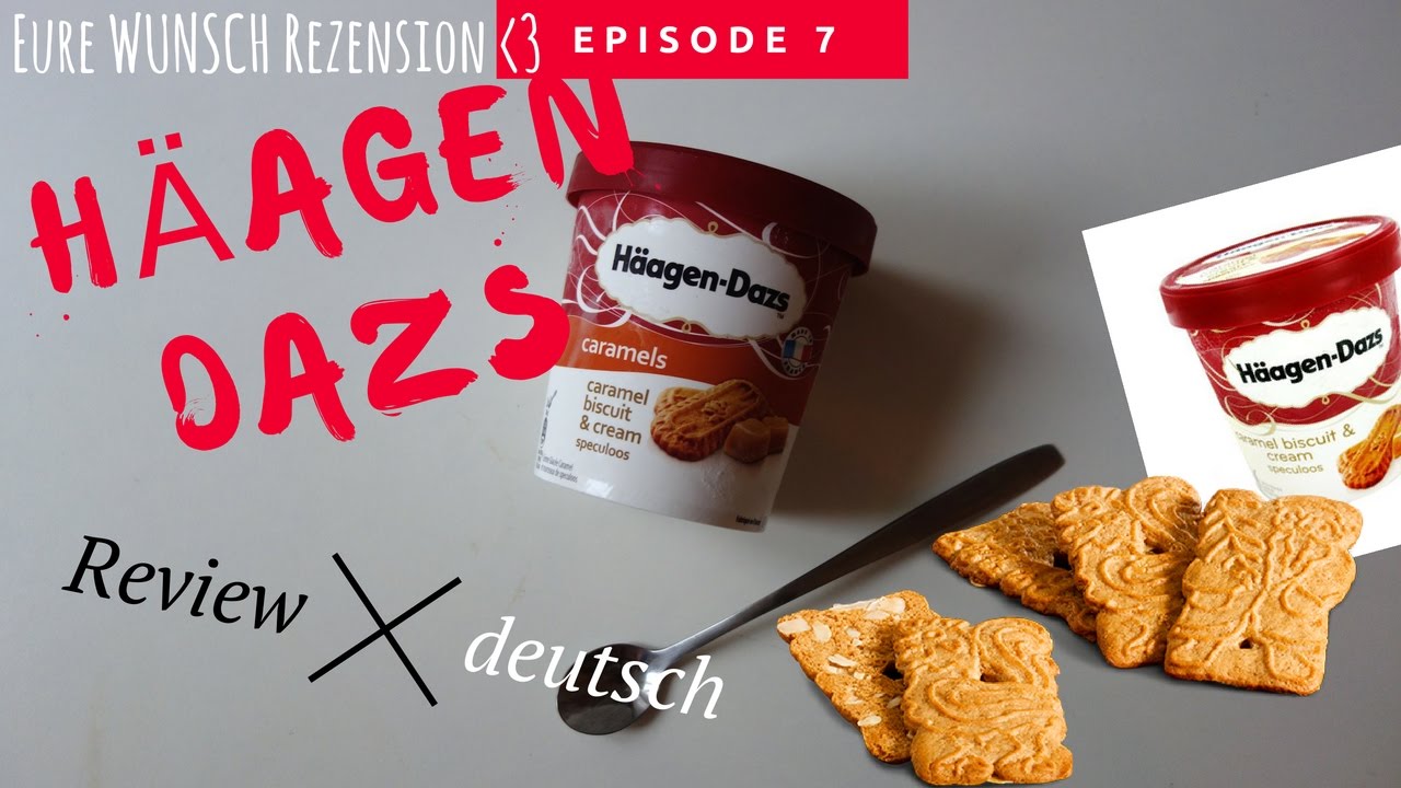 Eure Wunschreview Häagen Dazs ⎟Speculoos⎟Review, Unboxing⎟Deutsch