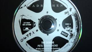 Pete Townshend & The Who - Wizardry (Demo) - Quadrophenia Director's Cut
