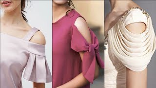 All Style Of Cold Shoulder/Off Shoulder Designs For Suit/Kurti/Blouse/Croptop | #suit #kurti #blouse