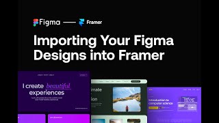 Step-by-Step: Importing Your Figma Designs into Framer