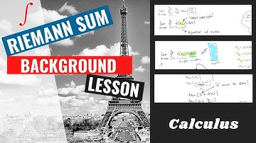 Find a region whose area is equal to the given limit: Riemann Sum Background Lesson