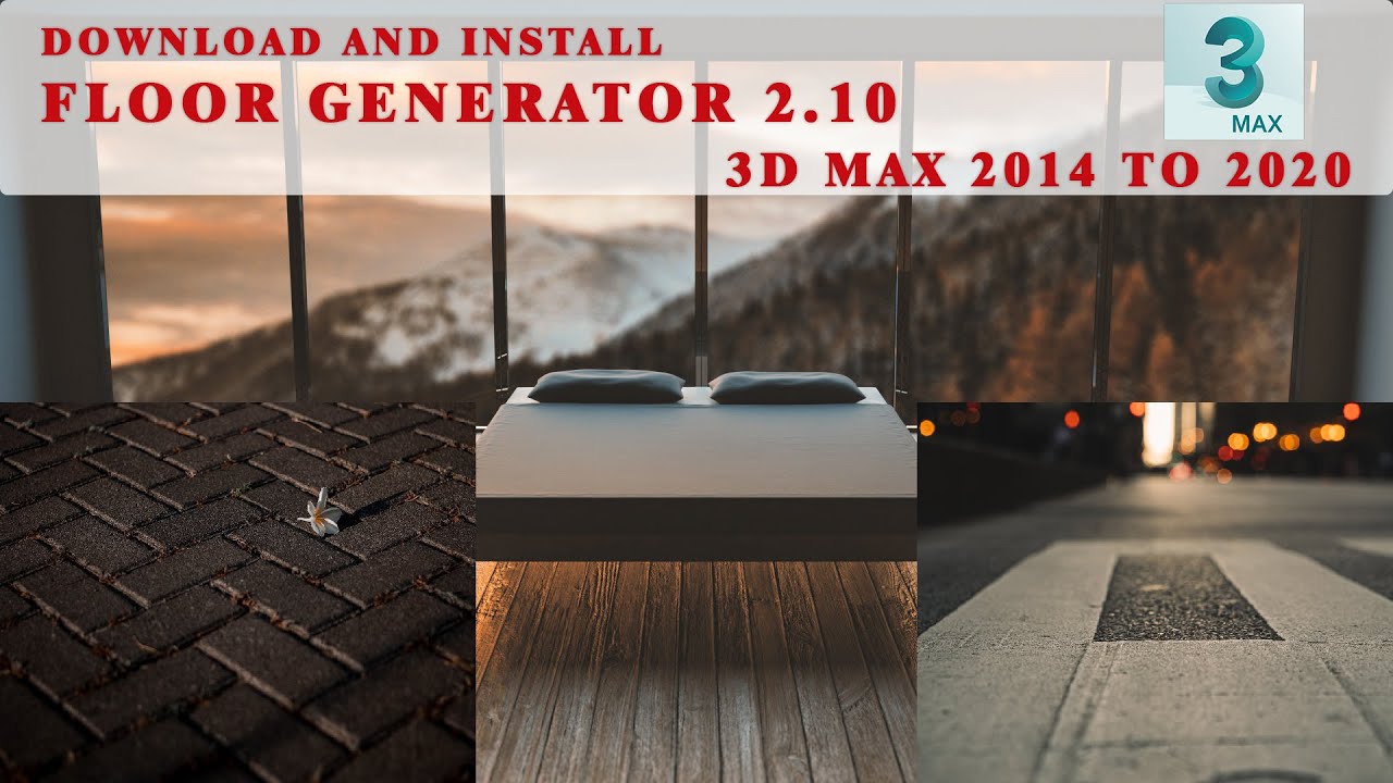 Download and Install Floor Generator 2.10 (3Ds Max 2013 to 2020) - YouTube