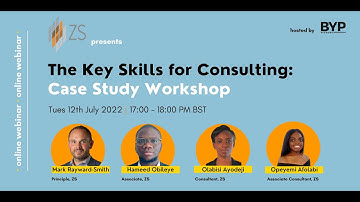 The Key Skills for Consulting: Case Study Workshop