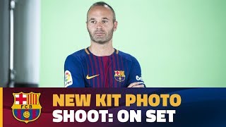 Making of the launch of the new Barça kit