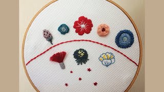 видео: 9 способов как вышить цветок | Вышивка гладью для начинающих картинка: 9 способов как вышить цветок | Вышивка гладью для начинающих