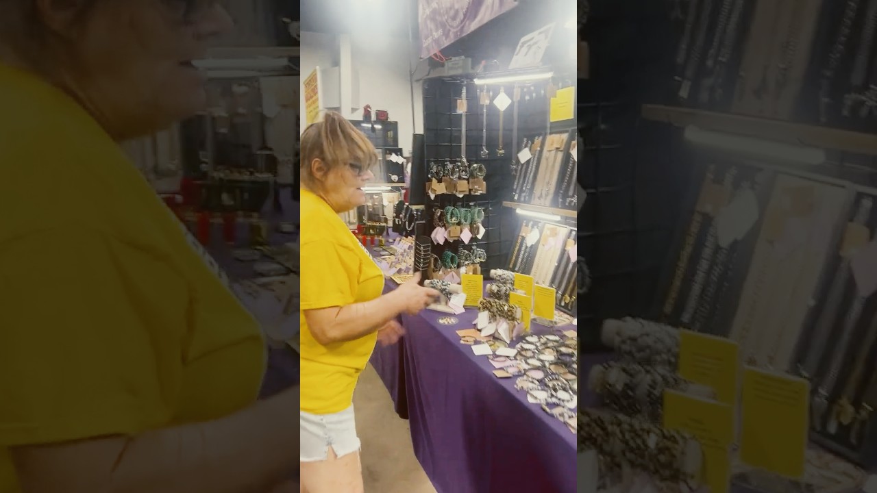 Gun Necklace at Orlando Florida Gun Show #guns #pewpew #military #shoot #trending