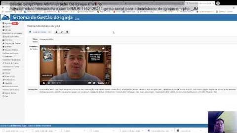 Gestão Script Para Administração De Igrejas Em Php