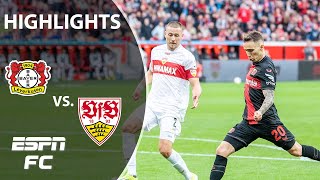 STREAK CONTINUES!  Stuttgart vs. Bayer Leverkusen | Bundesliga Highlights | ESPN FC