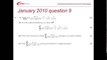 FMSP Revision Video: MEI FP1 - Proof and Series