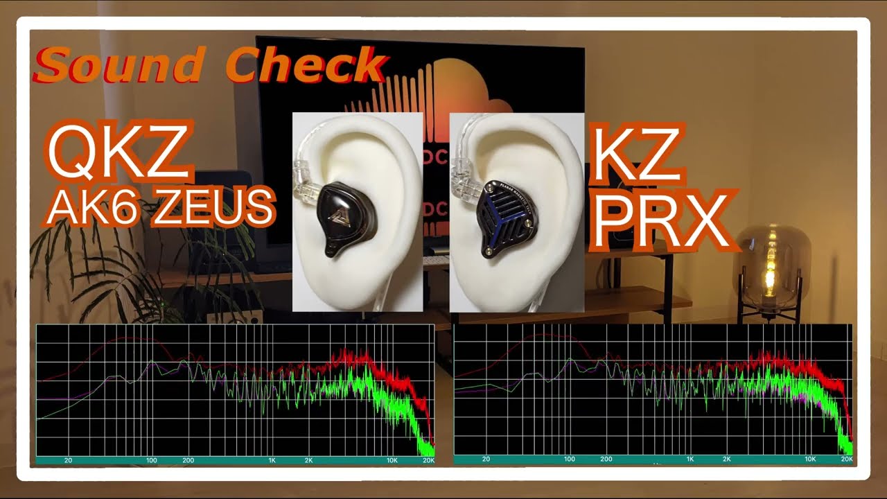 QKZ AK6 ZEUS vs KZ PRX [IEMs Chinese Sound Comparison 中華イヤホン