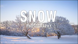 How to take pictures in the snow