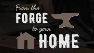 From the Forge to Your Home: CSH hand-forged rolling barn door hardware