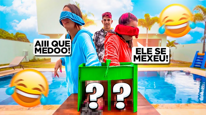 DESCUBRA O QUE TEM DENTRO DA CAIXA *me dei mal