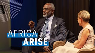 (Audio Described) Africa, your time is now, ft. Gbenga Oyebode &amp; Hilary Pennington