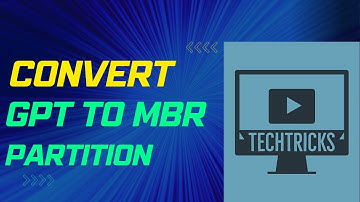 How to Convert GPT TO MBR Partition?. #trending #viral #tricks #entertainment #how