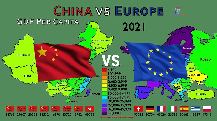 GDP Per Capita: Chinese Provinces vs Europe (1960-2021) - DayDayNews
