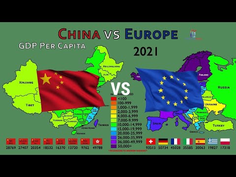 Video: China's GDP. GDP per capita. Economy of China