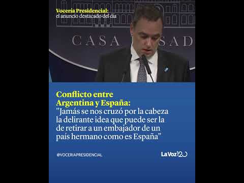 Manuel Adorni sobre