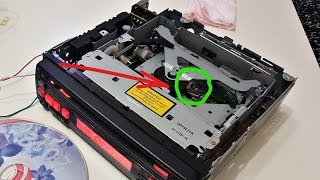 how to fix car cd player that won't read cds