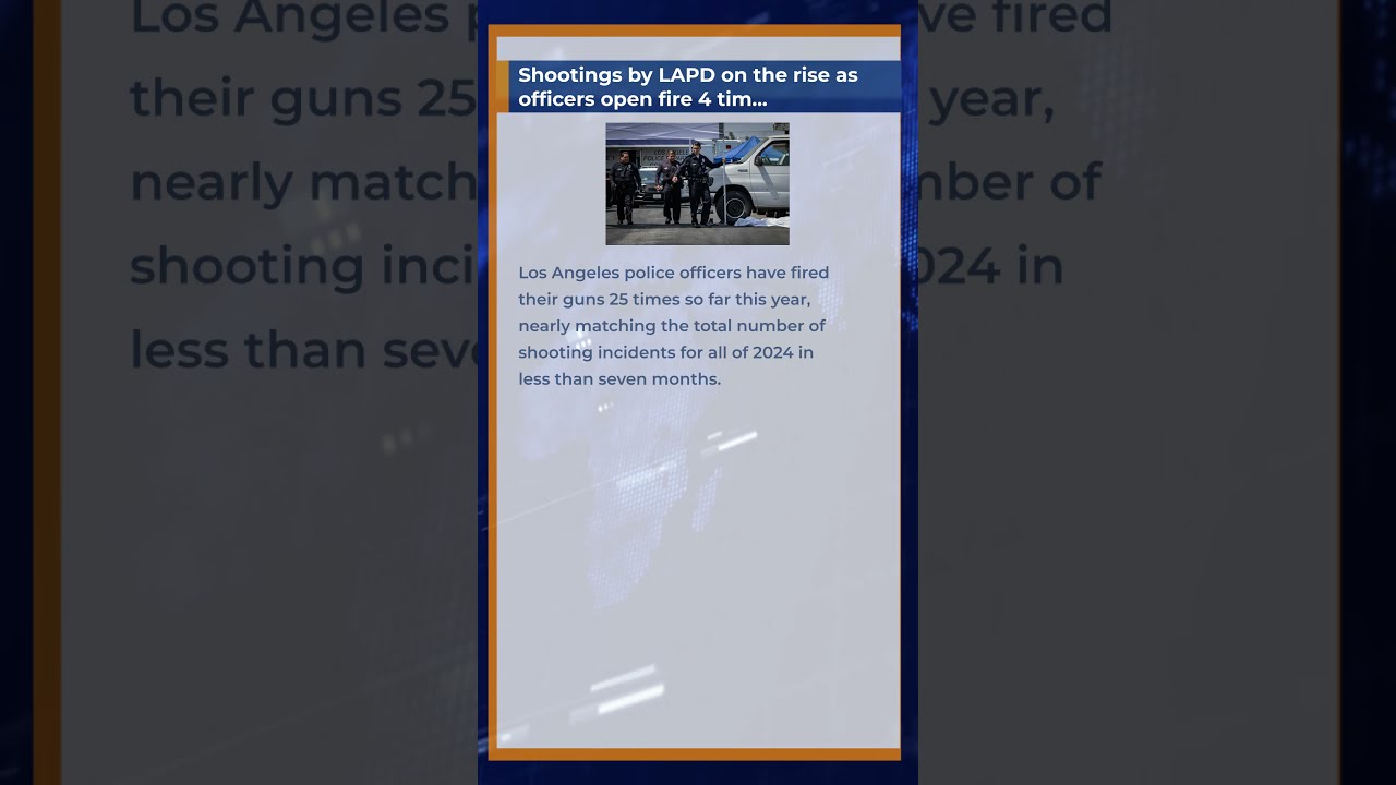 Shootings By LAPD On The Rise As Officers Open Fire 4 Times In 2 Weeks