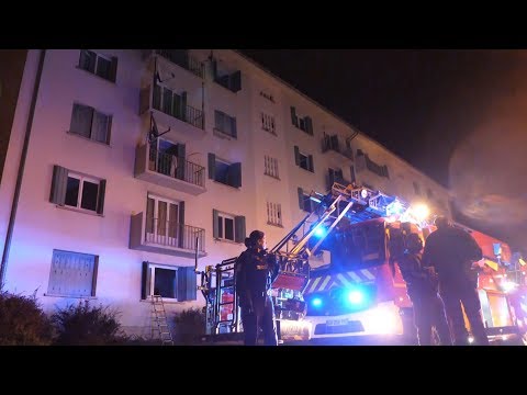 Bewohner schildern die Brandkatastrophe von Mulhouse