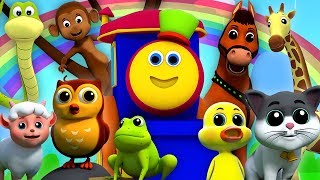 Bob il treno | i Versi degli Animali per bambini | Animal Sounds Song | Kids Tv Italiano screenshot 2
