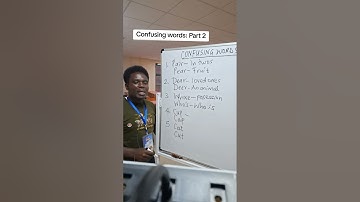 Commonly confused words: Part 2 #english #english #vocabulary #education #learning