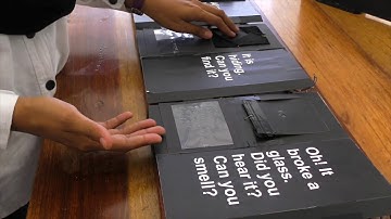 Multi Sensory, Interactive Story Book For Visually Impaired Children