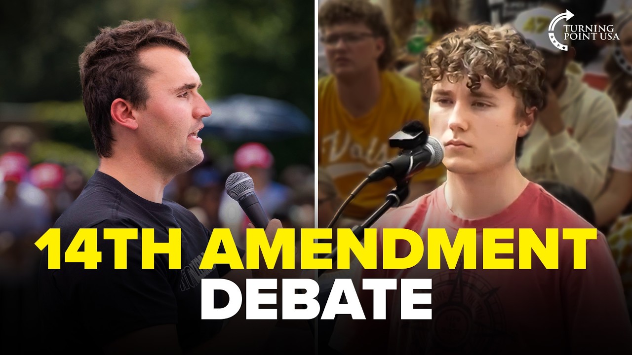 Charlie Kirk Challenges Birthright Citizenship: Settlers Built America, Not Immigrants