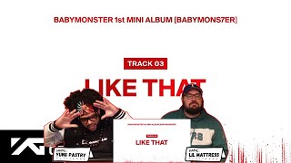 BABYMONSTER - LIKE THAT- Reaction