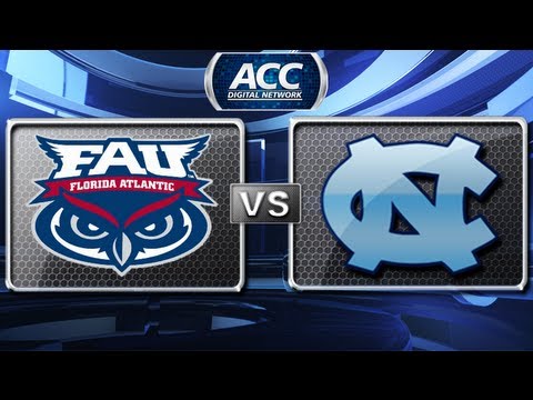 Video: UNC vs. Florida Atlantic Basketball Highlights 2012