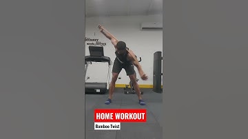 HOME WORKOUT - obliques | Hips - Bamboo Twist | BIGLEE