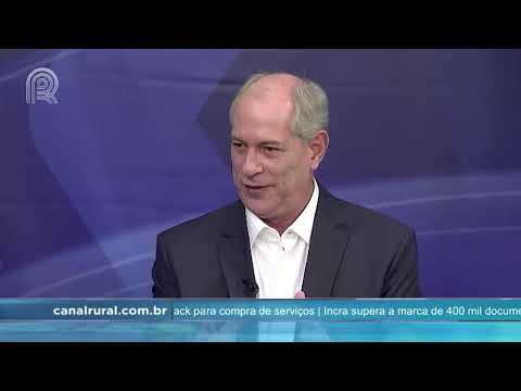 Ciro Gomes abre série de entrevistas do Canal Rural com presidenciáveis | Canal Rural