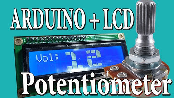 Arduino LCD BIG DIGITS with Potentiometer tutorial