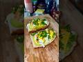 Desi Avocado egg toast 🥑 #avocado #ytshorts #food #viralvideo ##shortsvideo