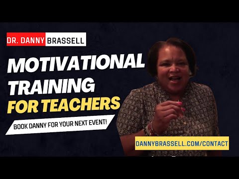 Omaha Elementary School Principal Recommends Motivational Speaker Dr. Danny Brassell