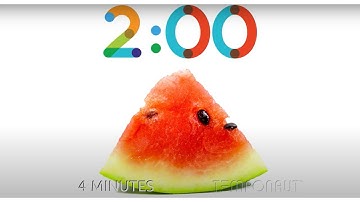 2 Minute Timer ANTS vs WATERMELON 🍉🐜