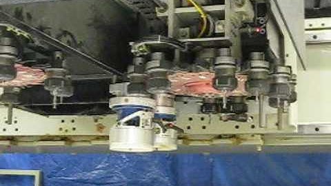 Komo CNC Automated Dual Multi Knife Change