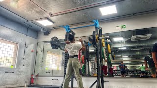 OHP off pins | 62.5kg x 6 | Road to 80kg OHP | 11/04/2026