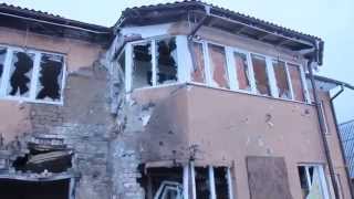 Several Homes in Donetsk Wrecked by Ukrainian Shelling - Graham Phillips 2015