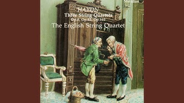 String Quartet in E-Flat Major, Hob.III:20: II. Menuetto
