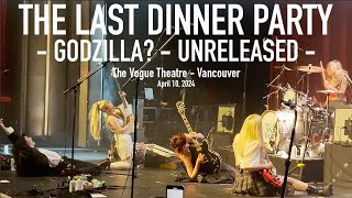 Godzilla? Live - Unreleased - The Last Dinner Party Live - 4/10/24 - PhonesUP