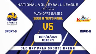 SPORTS VS KAVC | SERIE A MEN'S FINAL GAME 1 | NVL PLAYOFFS