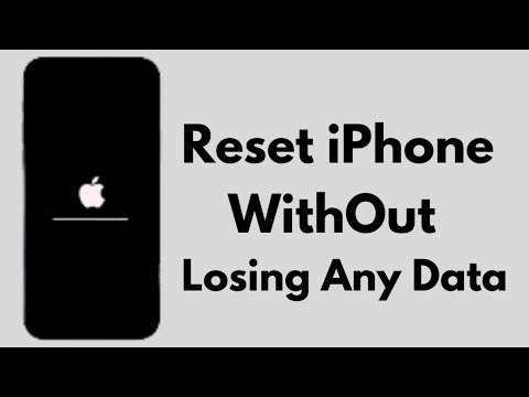 How do I reset my iPhone without losing everything?