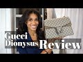 GUCCI DIONYSUS MEDIUM REVIEW  |  What's in my bag, How I Pack it + Thoughts |  KWSHOPS