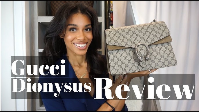 Kina strubehoved Creep Gucci Dionysus Medium Review + Size Comparison - YouTube