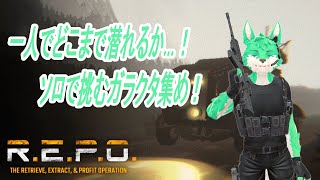 【 R.E.P.O. 】ソロR.E.P.O.20Lvチャレンジ！
