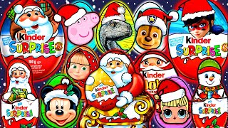 20 Huevos Sorpresa de Navidad de Santa Claus o Papa Noel, Feliz Navidad, Kinder Sorpresa,Paw Patrol