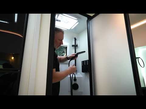The shower in your On The Move Caravan